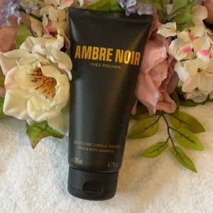 YVES ROCHER AMBRE NOIR GEL, HAIR AND BODY WASH NWOT FOR MEN